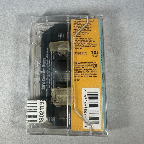 Countrys Greatest Hits Volume 9 80s Country Duets Cassette Tape 1991 Priority Re - Picture 2 of 2